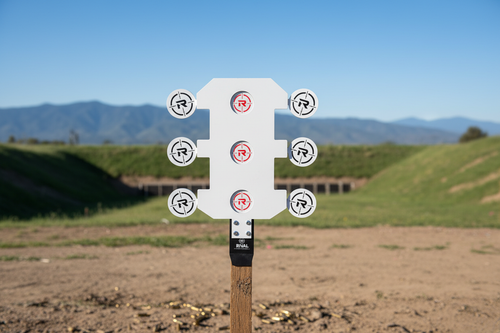 Rival Steel Target in Outdoor Setting